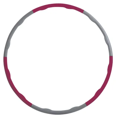 Immagine prodotto di *FITNESS-HOOP con onde massaggianti, grigio-fucsia, Ø 100 cm