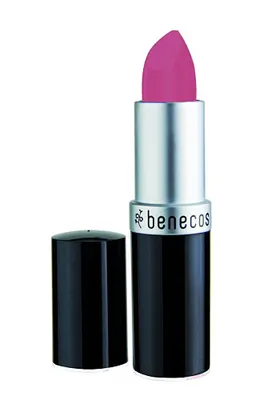Produktbild von benecos Natural Beauty Lipstick pink rose Bio 4,5g