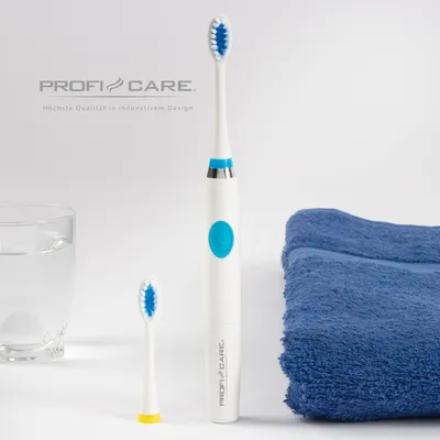 Image de ProfiCare Brosse à dents électrique sonique PC-EZS 3000 blanc/bleu