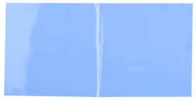 Immagine prodotto di 2 dissipatori di calore per chip CPU da 100 mm x 1 mm, cuscinetto in silicone termoconduttivo