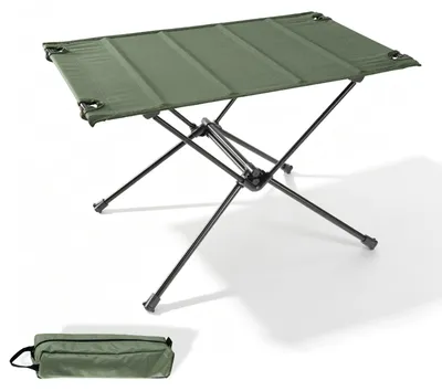 Imagen del producto de Omgoods: Mesa plegable para camping, portátil y ligera