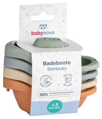 Obrázek produktu pro Koupací čluny Baby-Nova, balení po 4 kusech
