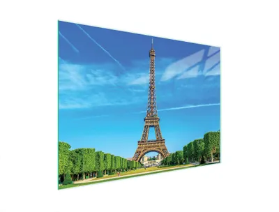 Produktbild von Glasschneidebrett PARIS 40x30 cm, rutschfest, hygienisch und langlebig