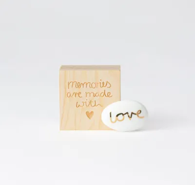 Produktbild von Räder Glückskästchen Memories are made (Stein)