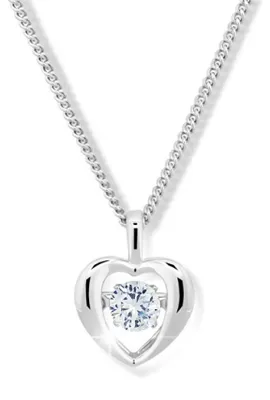 Immagine prodotto di Collana romantica con cristallo M43065 (collana, ciondolo)