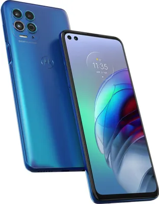 Produktbild von Motorola Moto G100 Smartphone, Neu, Iridescent Ocean, 128 GB, 6,7 Zoll, Android 11, 5G, WLAN, Bluetooth, NFC, Fingerabdrucksensor, Gesichtserkennung, Gorilla Glass, Schnellladung, Qualcomm Snapdragon 870 5G, Ready for-Plattform
