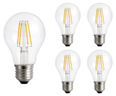 Produktbild von Spectrum E27 LED-Lampe A60 8,5W 1100lm 2700K warmweiß 5 Stück