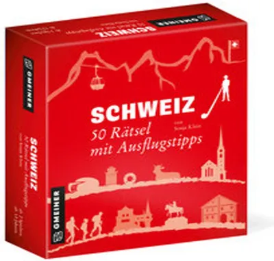 Produktbild von Schweiz - 50 Rätsel mit Ausflugstipps