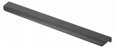 Image de Poignée de chant GTV HEXA aluminium noir mat