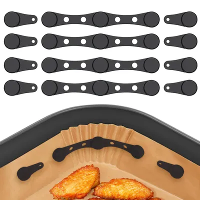 4er-Set magnetische Silikonklammern für Airfryer-Backpapier