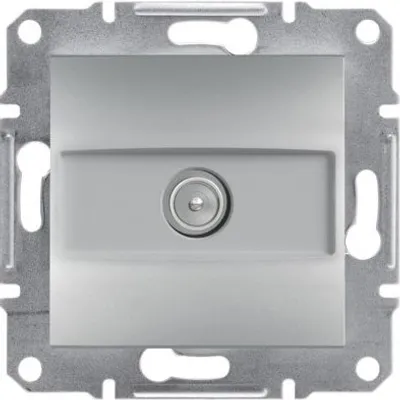 Immagine prodotto di Presa TV senza cornice, alluminio Schneider Asfora EPH3200161/SCH