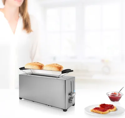 Produktbild von Princess Toaster, 1050 Watt, 2 Scheiben, edelstahl