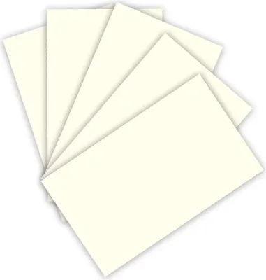 Produktbild von Folia Bastelkarton A4 Perlmuttweiß 220g 100 Blatt kreativ Papier