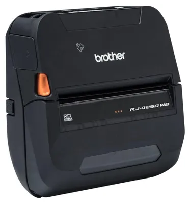 Image de Brother RJ-4250WB - Imprimante d'étiquettes - papier thermique - Rouleau (11,3 cm) - 203 ppp - jusqu'à 127 mm/sec - USB 2.0, Wi-Fi(n), NFC, Bluetooth 4.2 (RJ4250WBZ1)