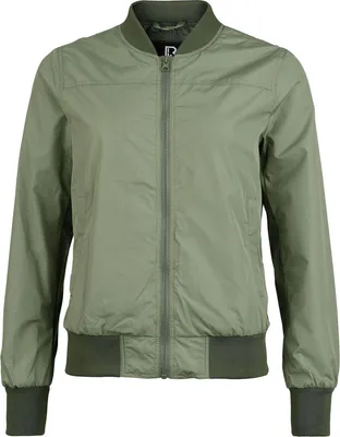 Produktbild von Brandit Bomberjacke Damen Jula Bomberjacket oliv Basics 100% Polyester M