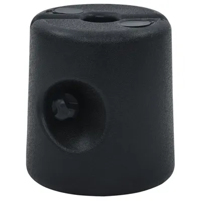 Immagine prodotto di vidaXL Padiglione pesi 4 pz. PE nero