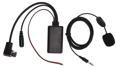 Immagine prodotto di Cavo audio Bluetooth, adattatore per ingresso AUX stereo con microfono di ricambio per Pioneer P99 P01