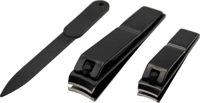 Produktbild von MMOBIEL 3-teiliges Nagelknipser-Set Edelstahl Zehennagelknipser und Fingernagelschneider