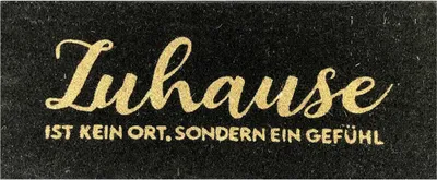 Image de Gift Company Paillasson Maison, paillasson, tapis de coco, coco, dos en vinyle, noir, 30 x 75 cm, 1083501002