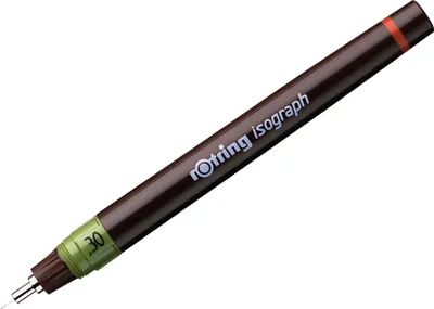 Produktbild von rotring Tuschefüller isograph 0,30 mm schwarz