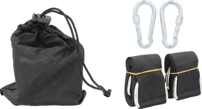 Image de Kit de fixation pour hamac avec housse de protection ENDO, noir