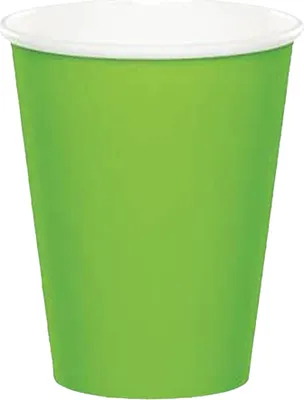 Produktbild von Creative - Party Becher, Papier 8er-Pack SG38490 (Einheitsgröße) (Limone)