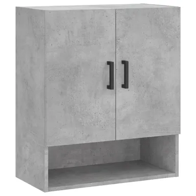 Immagine prodotto di vidaXL Armadio a muro grigio cemento 60x31x70 cm materiale a base di legno