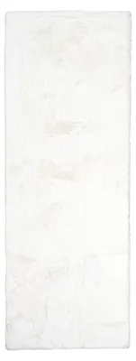Produktbild von Hochflor Läufer - Comfy Supreme Weiß - Herrlich fluffy