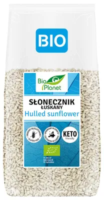 SŁONECZNIK ŁUSKANY BEZGLUTENOWY BIO 350 g - BIO PLANET
