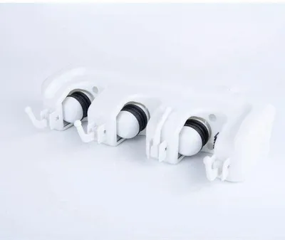 Produktbild von Wandhalter, Wandclip, Muffhalter, Aufbewahrungsclip, Haken, Weiss