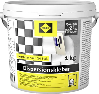 Produktbild von SAKRET Fliesenkleber Dispersionskleber 1 kg