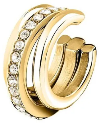 Produktbild von Stilvoller Einzelohrring mit Kristallen Earcuff SAUP41