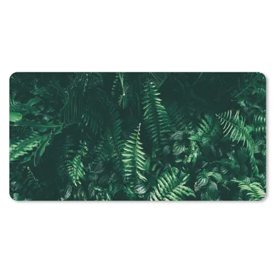 Obrázek produktu pro Podložka pod myš - Listy - Džungle - Příroda - Tropické - Rostliny - 60x30cm - Podložka pod myš