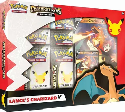Obrázek produktu pro Pokémon TCG: Celebrations Collections - Lance's Charizard V.