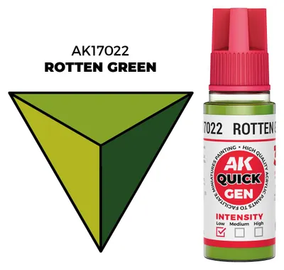 Image de AK Interactive QUICK GEN Vert pourri