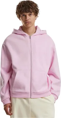 Image de Build Your Brand Fluffy Pull zippé Rose M Hommes Rose M