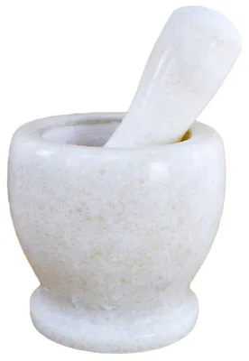 Produktbild von Mörser & Stößel mit wählbarem Design Ø10cm Reibmühle aus Gestein
