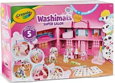 Image de Crayola Washimals Pets Super Salon
