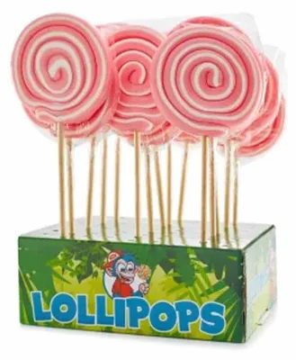 Productafbeelding van Felko Grote Spiraallollie Roze - 20 stuks x 80 gram
