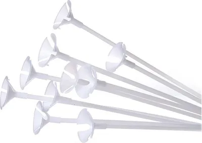 Obrázek produktu pro Balónkové tyčinky se zátkou, 40 cm, 100 ks.
