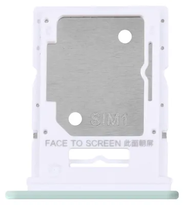 Immagine prodotto di Clappio, supporto per scheda SIM ibrido Nano-SIM / Micro-SD per Redmi Note 14 5G, verde