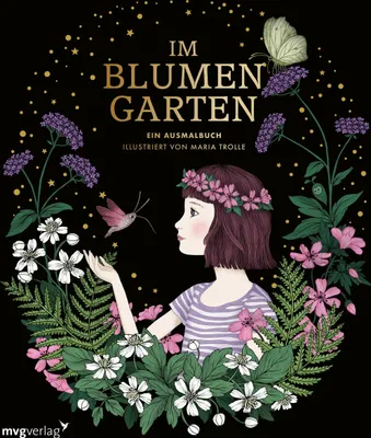 Produktbild von Im Blumengarten - Ein Ausmalbuch