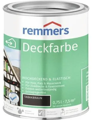 Zdjęcie produktu dla Remmers Opaque Colour Tobacco Brown 0,75 L wiadro