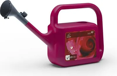 Image de Arrosoir Plastique Trapezium 10L Rouge