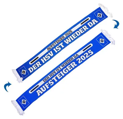Produktbild von HSV Fanartikel HSV Schal "Aufstieg 24/25" ohne STCK