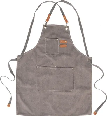 Obrázek produktu pro ORION Canvas Gril Kuchyňská Zástěra Šedá 960871