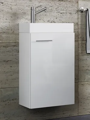 Produktbild von Slito Waschbeckenunterschrank weiß.