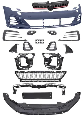 Image de DIEDERICHS 2216352 Pare-chocs avant pour VW GOLF VII (5G1, BQ1, BE1, BE2) 2012-2017