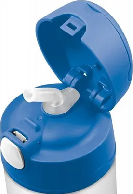 Image de Thermos pour enfants avec paille - construction 355 ml
