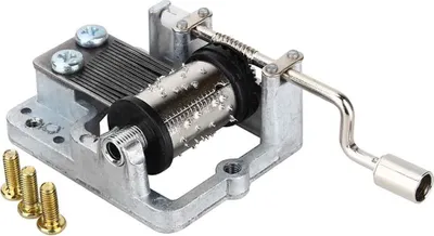 Produktbild von 18 Töne mechanische Spieluhr DIY Spieluhr Bewegung spielen Handkurbel Spieluhr Schatullen für Mädchen
